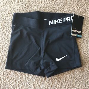 Nike dri-fit spandex shorts